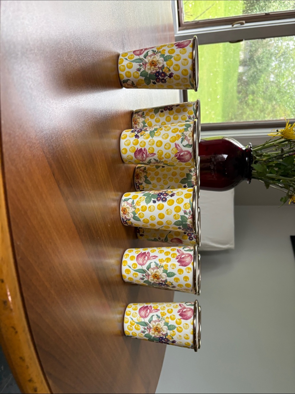 Floral Yellow Polka Dot Ceramic Tumbler Set
MacKenzie Childs